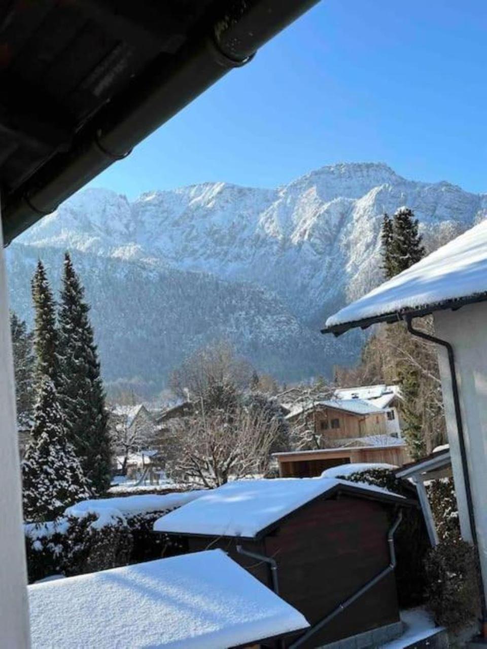 Wohnung 4 Mit Balkon Und Bergblick 그로스크메인 외부 사진