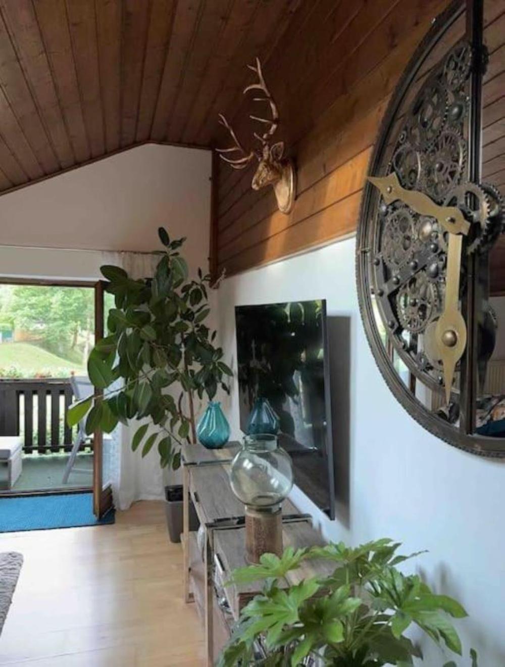 Wohnung 4 Mit Balkon Und Bergblick 그로스크메인 외부 사진